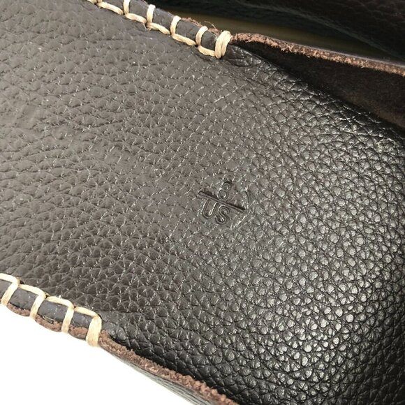 SOUL OF AFRICA Leather Nerina Khulani Slide Shoes Brown Size 8 - Picture 5 of 6